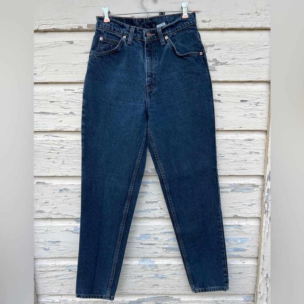 Vintage 90s 921 Levi’s Orange Tab Tapered Fit Leg Denim Mom Jeans 8 Med Like New